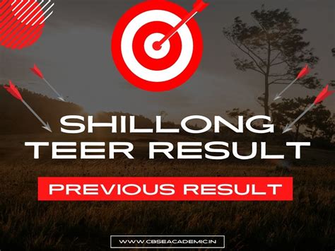 meghalaya teer previous result|Shillong Teer Previous Results .